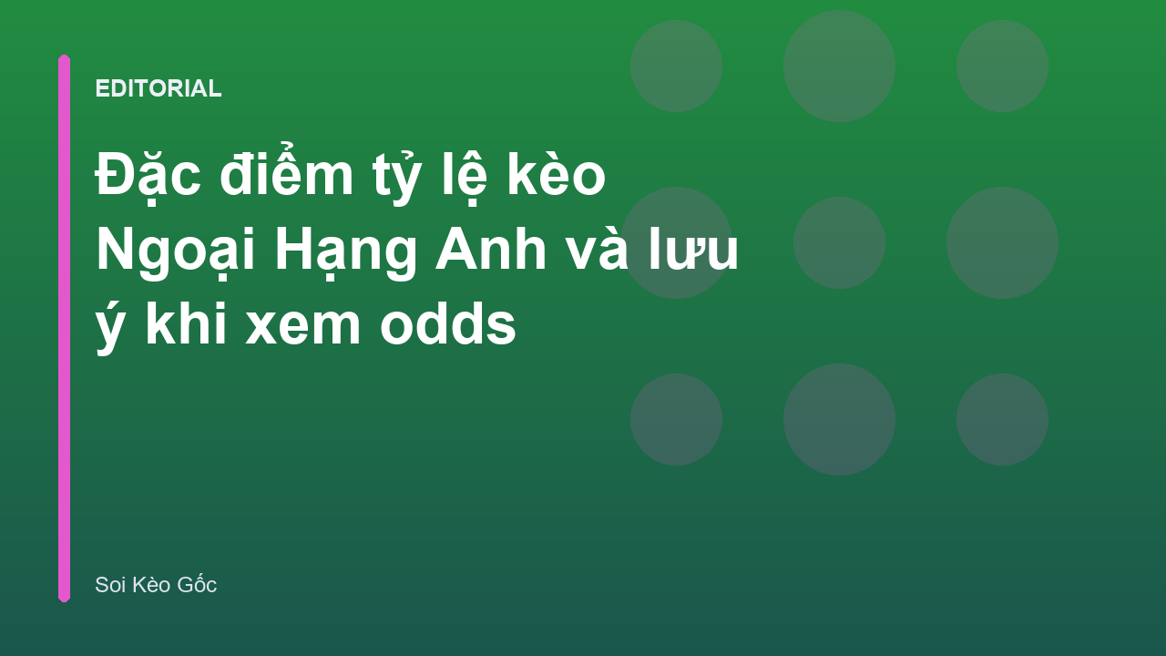 Bảng tỷ lệ kèo Ngoại Hạng Anh trên màn hình máy tính