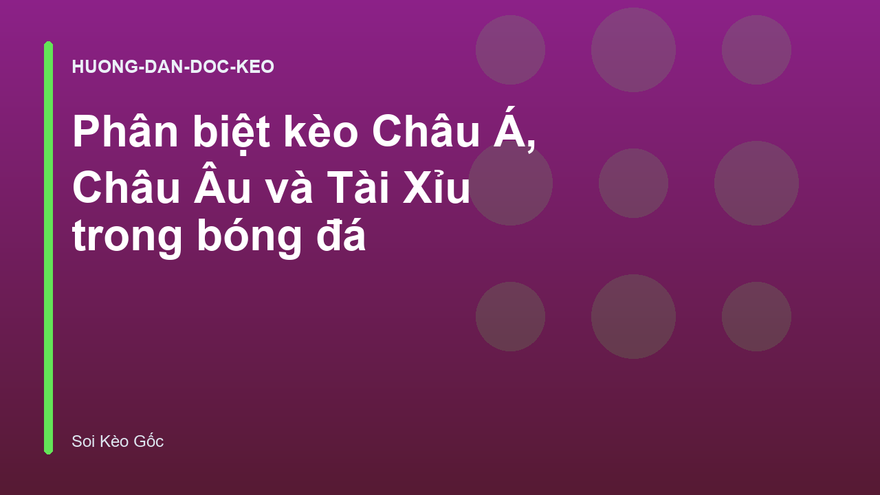 Read more about the article Phân biệt kèo Châu Á, Châu Âu và Tài Xỉu trong bóng đá